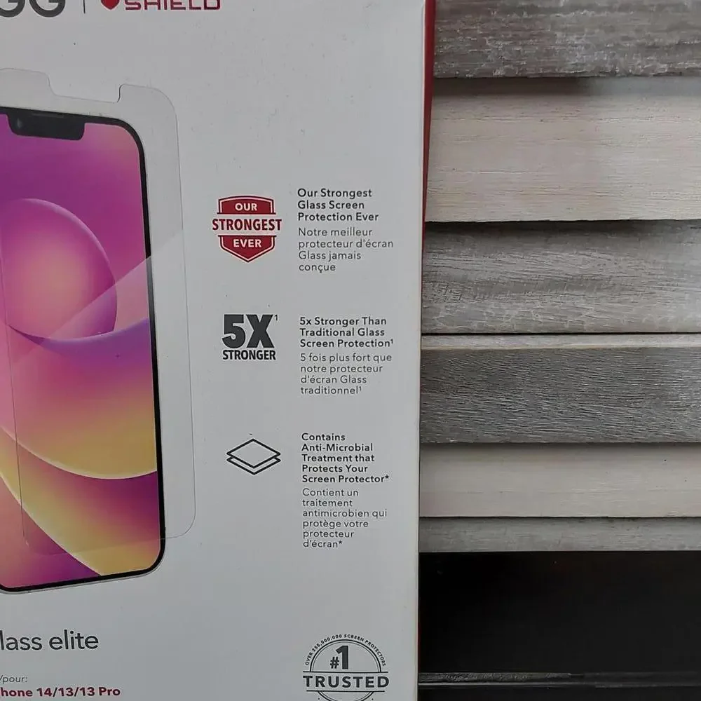 ZAGG Apple iPhone 14/ 13 / 13 Pro Glass Elite Screen Protector